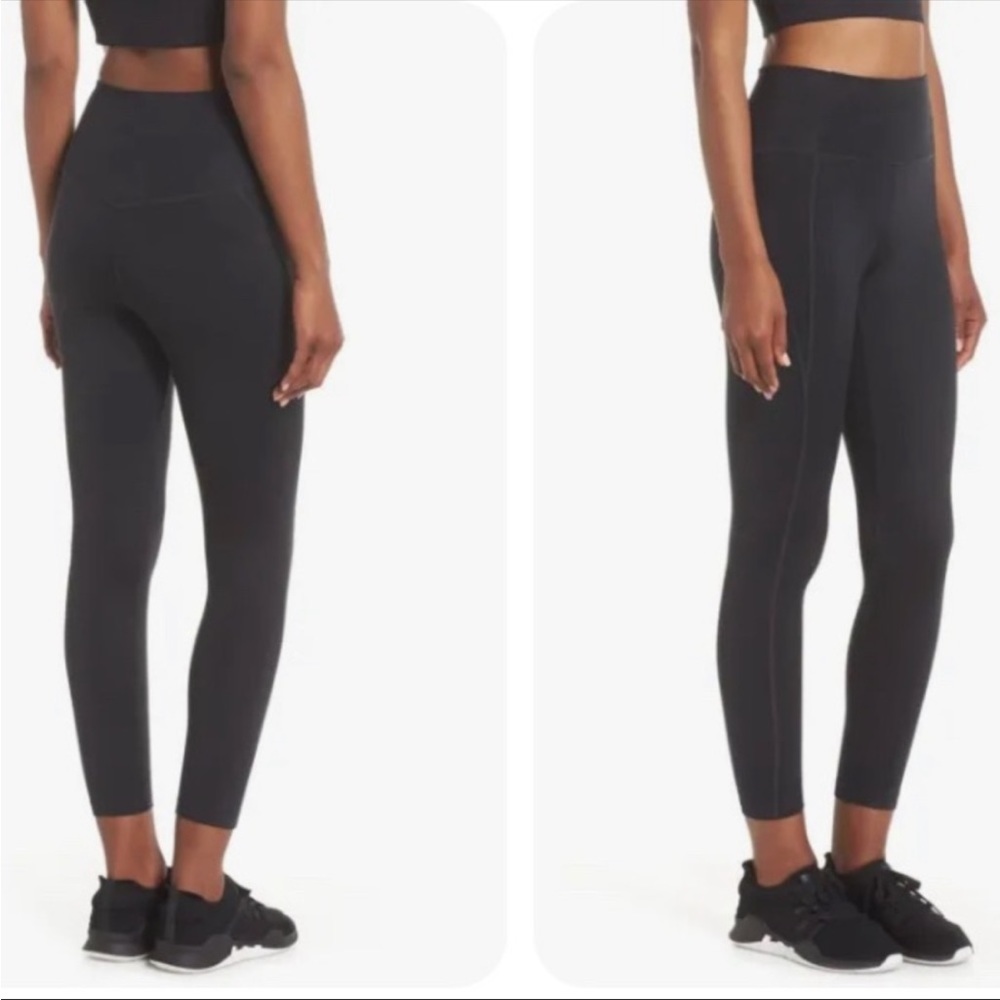 Girlfriend Collective Black Compressive High Rise Legging #4008 Black XS
